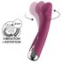 Satisfyer Spinning G-Spot 1 - rotirajući G-točka vibrator (crveni)