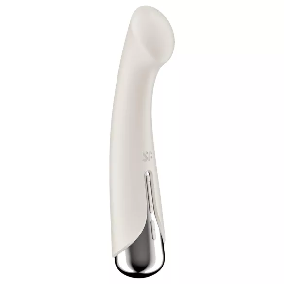 Satisfyer Spinning G-Spot 1 - G točka vibrator s rotirajućom glavom - bež