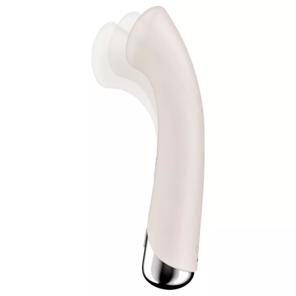 Satisfyer Spinning G-Spot 1 - G točka vibrator s rotirajućom glavom - bež