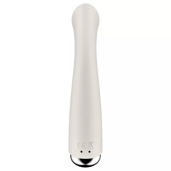 Satisfyer Spinning G-Spot 1 - G točka vibrator s rotirajućom glavom - bež