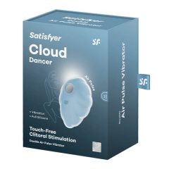   Satisfyer Cloud Dancer - bežični stimulator klitorisa zračnim valovima (plavi)