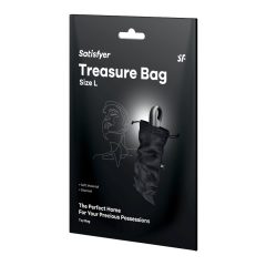   Satisfyer Treasure Bag L - torba za pohranu sex igračaka - srednja (crna)
