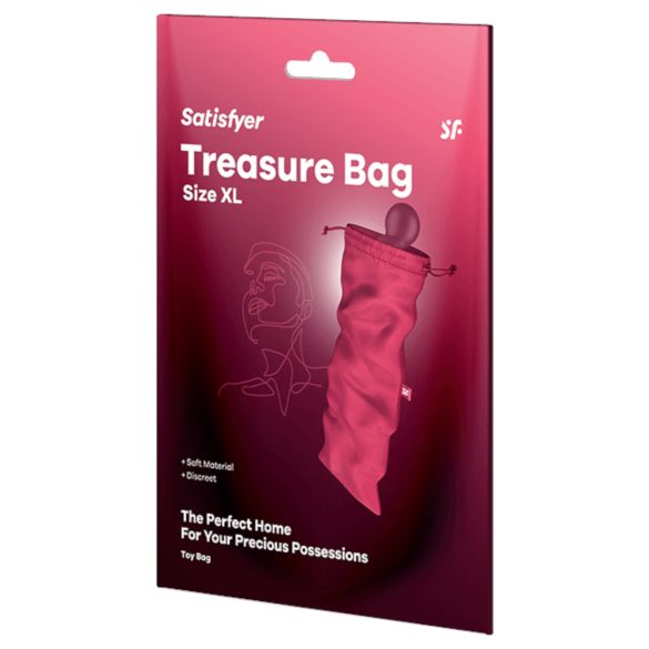 Satisfyer Treasure Bag XL - torba za pohranu - ekstra velika (ružičasta)