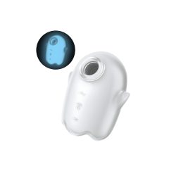   Satisfyer Glowing Ghost - svjetleći zračni stimulator klitorisa (bijeli)