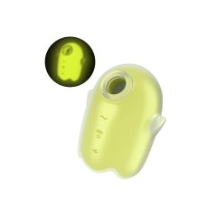   Satisfyer Glowing Ghost - svjetleći zračni stimulator klitorisa (žuti)