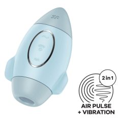   Satisfyer Mission Control - stimulator klitorisa na baterije, zračnim valovima (plavi)