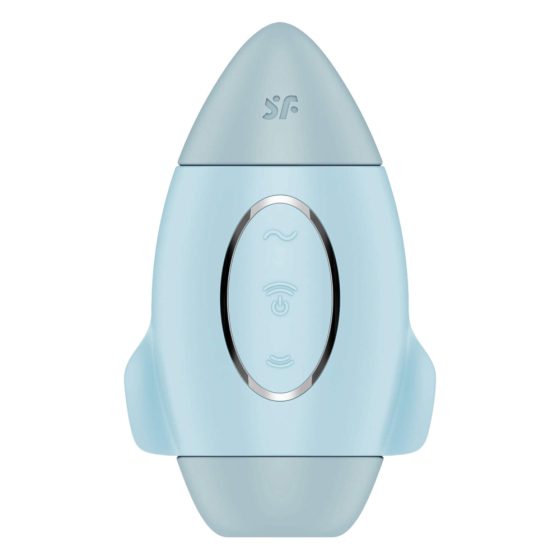 Satisfyer Mission Control - stimulator klitorisa na baterije, zračnim valovima (plavi)