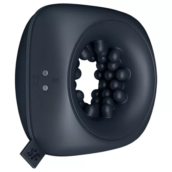 Satisfyer - masturbator s vibracijom i punjivom baterijom - crni