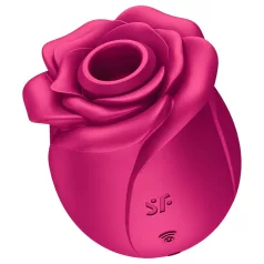  Satisfyer Pro 2 Classic Blossom - stimulator klitorisa na zračne valove - crveni