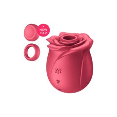   Satisfyer Pro 2 Rose Classic - bežični stimulator klitorisa zračnim valovima (crveni)