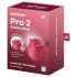 Satisfyer Pro 2 Rose Classic - crveni zračni stimulator klitorisa