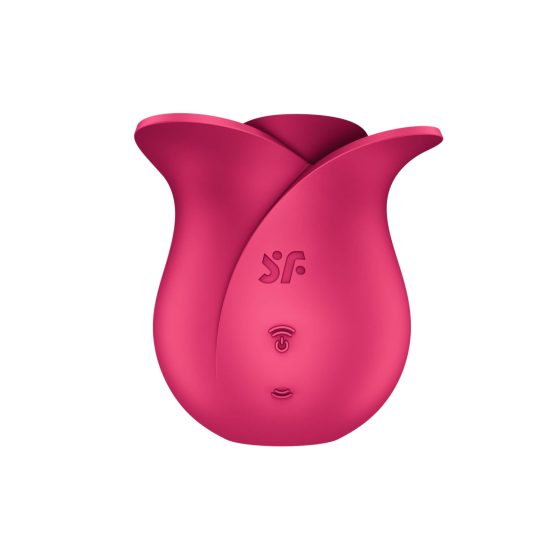 Satisfyer Pro 2 Rose Modern - stimulator klitorisa na baterije, zračnim valovima (crveni)