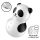 Satisfyer Pocket Panda - zračni stimulator klitorisa (crni)