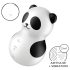 Satisfyer Pocket Panda - zračni stimulator klitorisa (crni)
