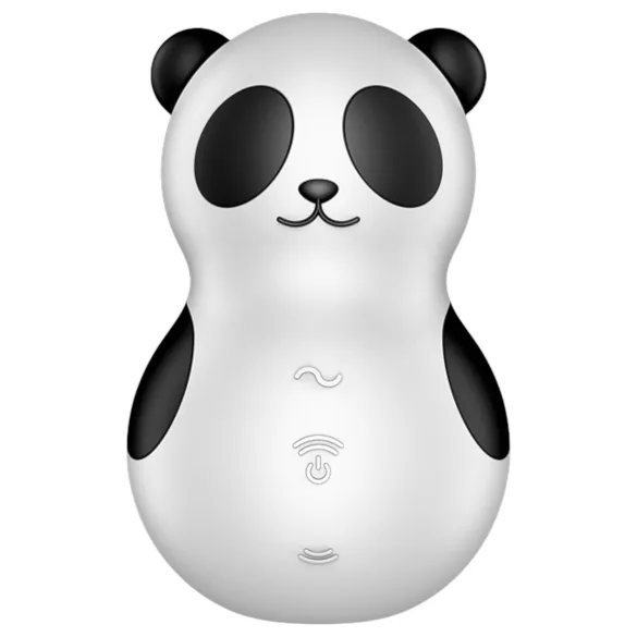 Satisfyer Pocket Panda - stimulator klitorisa na zračne valove - crni