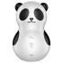 Satisfyer Pocket Panda - stimulator klitorisa na zračne valove - crni
