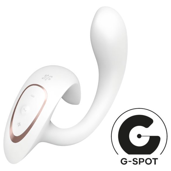 Satisfyer G za Božicu 1 - vibrator za klitoris i G-točku (bijela)