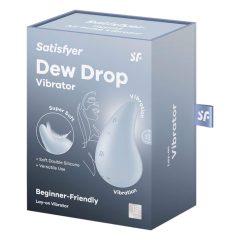   Satisfyer Dew Drop - punjivi, vodootporni vibrator za klitor (plavi)