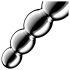 Satisfyer Star Force 1 – čelični dildo s kuglicama (srebrni)