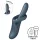Satisfyer Heat Flex 4 - vibrator s grijačem za klitoris - sivi