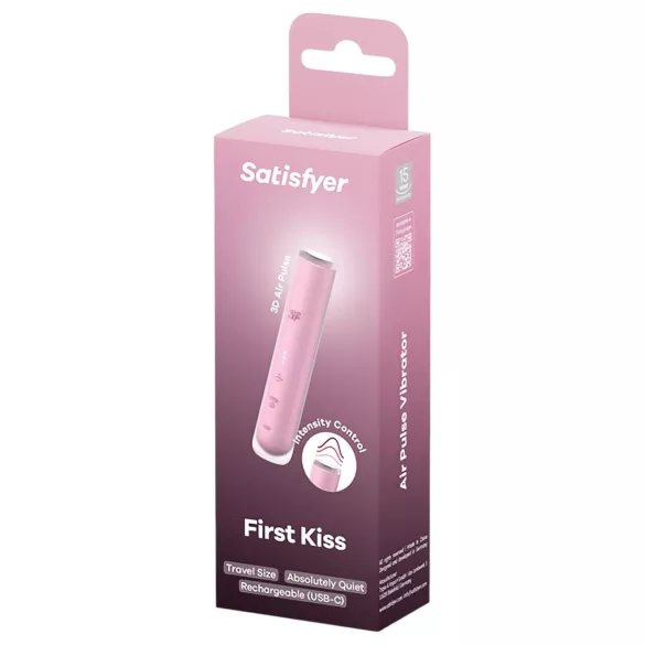 Satisfyer First Kiss - stimulator klitorisa s valovima zraka (rozi)