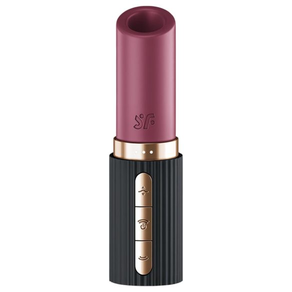 Satisfyer Pro 2 Kiss - zračni ruž vibrator (crni)
