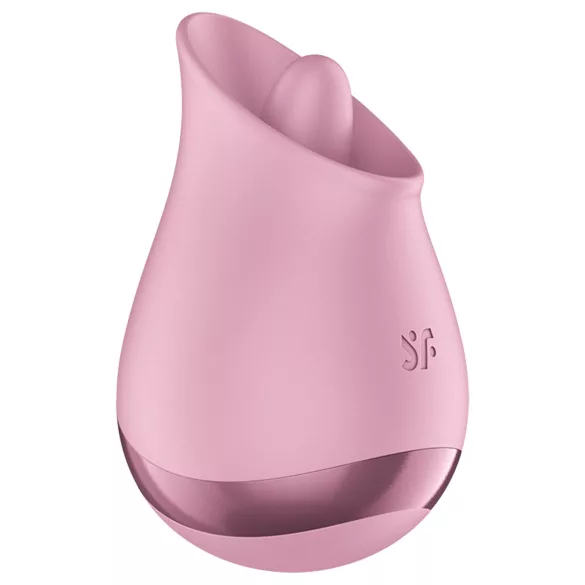 Satisfyer Tongue Player - vibrator za klitoris u obliku jezika - silikon - roza