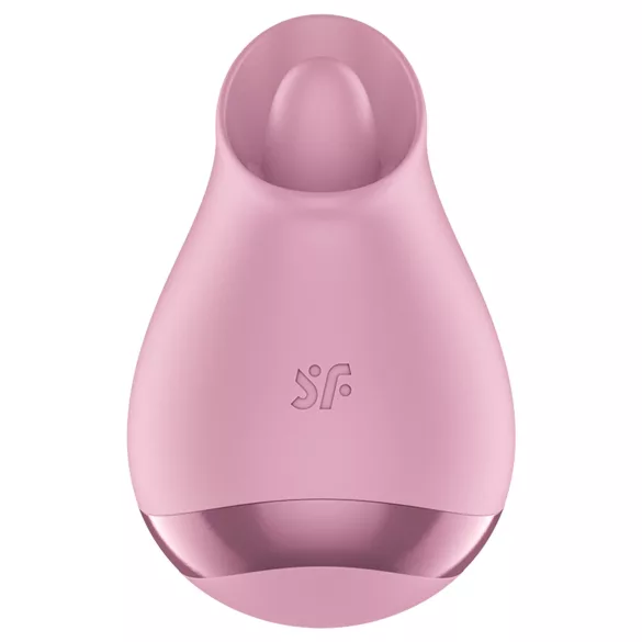 Satisfyer Tongue Player - vibrator za klitoris u obliku jezika - silikon - roza