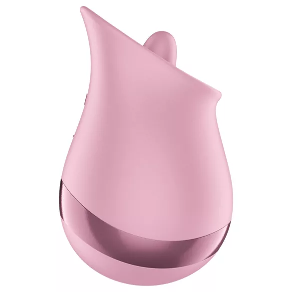 Satisfyer Tongue Player - vibrator za klitoris u obliku jezika - silikon - roza