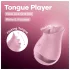 Satisfyer Tongue Player - vibrator za klitoris u obliku jezika - silikon - roza