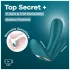 Satisfyer Top Secret+ - nosivi vibrator s 3 kraka - zeleni
