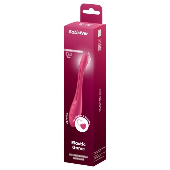 Satisfyer - Vibrator za parove - fleksibilan - silikon/roza