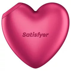   Satisfyer Cutie Heart - stimulator klitorisa na zračne valove - roza
