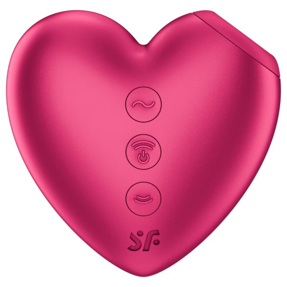 Satisfyer Cutie Heart - stimulator klitorisa na zračne valove - roza
