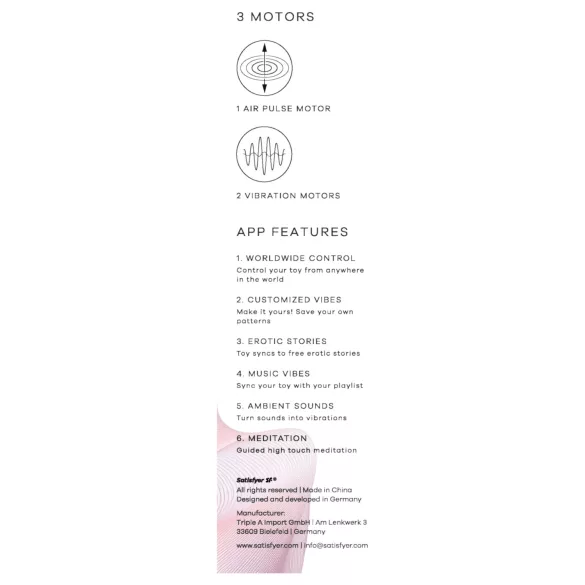 Satisfyer Pro 2 Generation 4 - stimulator klitorisa s valovima zraka (ljubičasti)