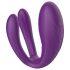 Mrow - bežični, vodootporni trostruki vibrator za parove (ljubičasti)