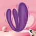 Mrow - bežični, vodootporni trostruki vibrator za parove (ljubičasti)