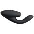 Womanizer Duo 2 - 2u1 G-točka vibrator (crni)