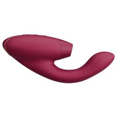   Womanizer Duo 2 - vodootporni vibrator G-točke i stimulator klitorisa (crveni)