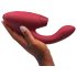 Womanizer Duo 2 - 2u1 G-točka vibrator (crveni)