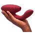 Womanizer Duo 2 - 2u1 G-točka vibrator (crveni)