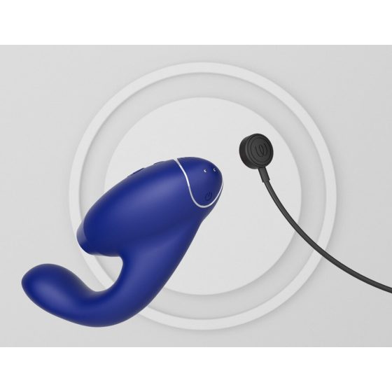Womanizer Duo 2 - vodootporni vibrator G-točke i stimulator klitorisa (plavi)
