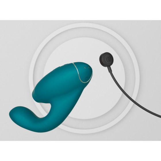 Womanizer Duo 2 - vodootporni vibrator G-točke i stimulator klitorisa (zeleni)