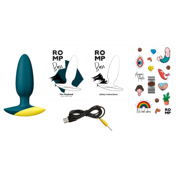 ROMP Bass - analni vibrator (zeleni)