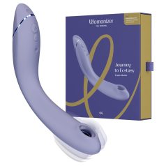   Womanizer OG - Punjivi, 2u1 G-točka vibrator s zračnim pulsacijama (ljubičasti)