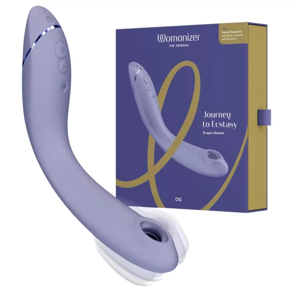 Womanizer OG - vibrartor s pulsirajućim zrakom i G-točkom - punjiv - ljubičasti