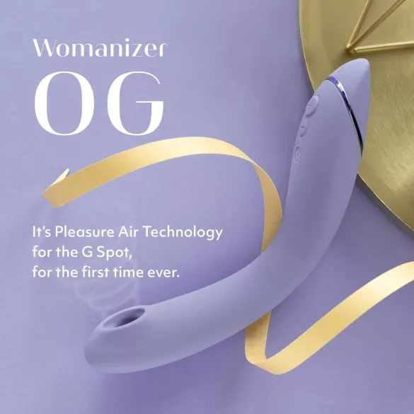 Womanizer OG - vibrartor s pulsirajućim zrakom i G-točkom - punjiv - ljubičasti
