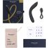 Womanizer OG - punjivi dvostruki vibrator s zračnim pulsiranjem (crni)
