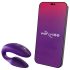 We-Vibe Sync - pametni, akumulatorski radio dvojni vibrator (ljubičasti)