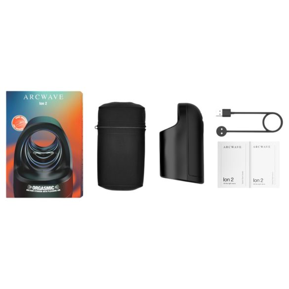 Arcwave Ion2 - masturbator na zračne valove - crna